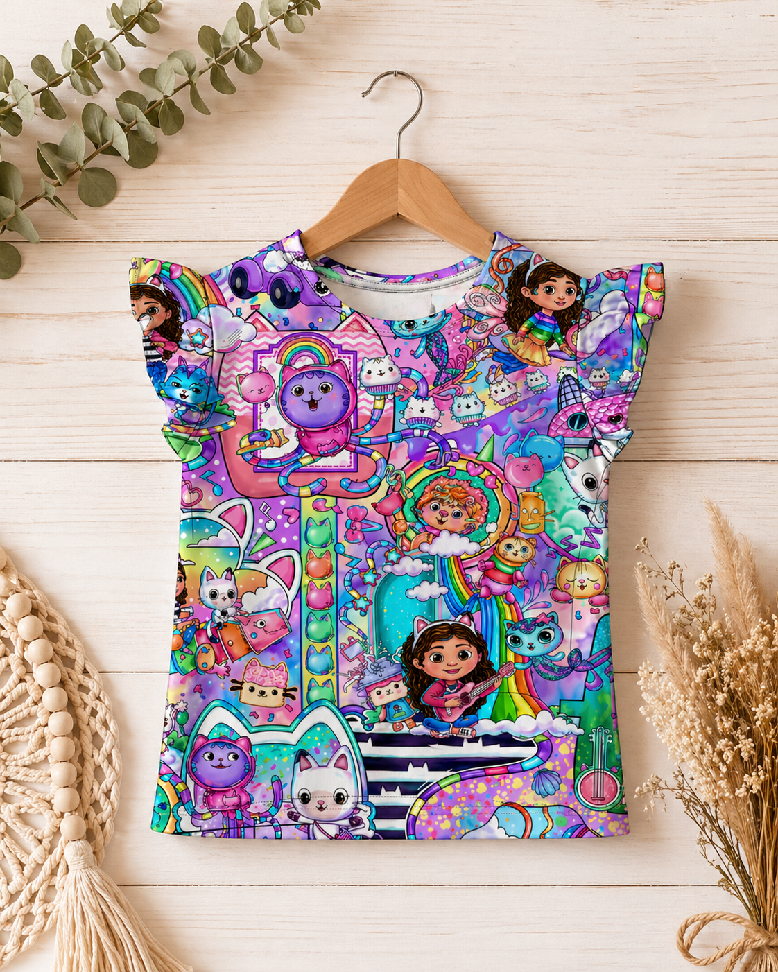 Dollhouse Flutter sleeve Shirt