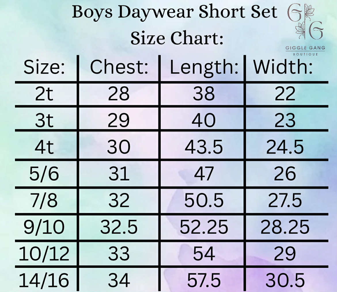 Size Charts
