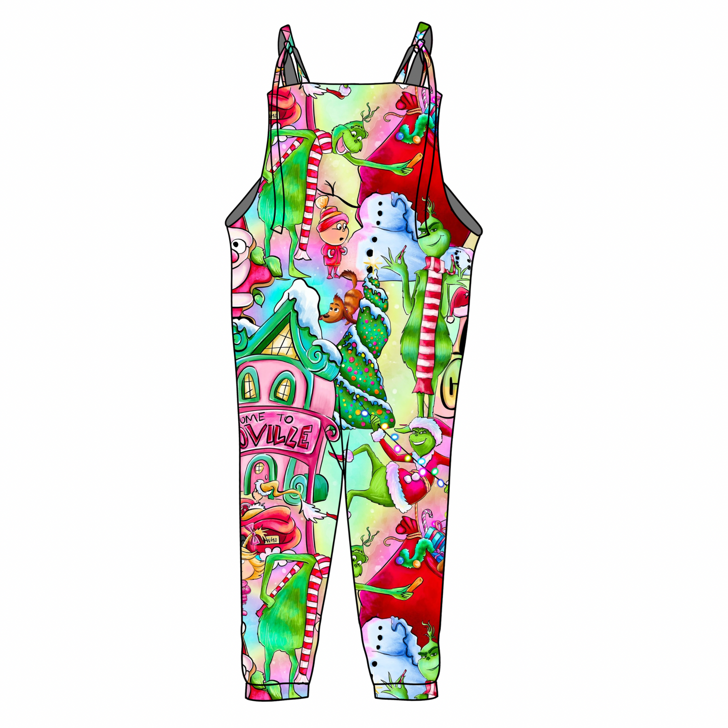 Whoville: Pant Overalls w/t Ls Solid Shirt (ETA Early Nov.)