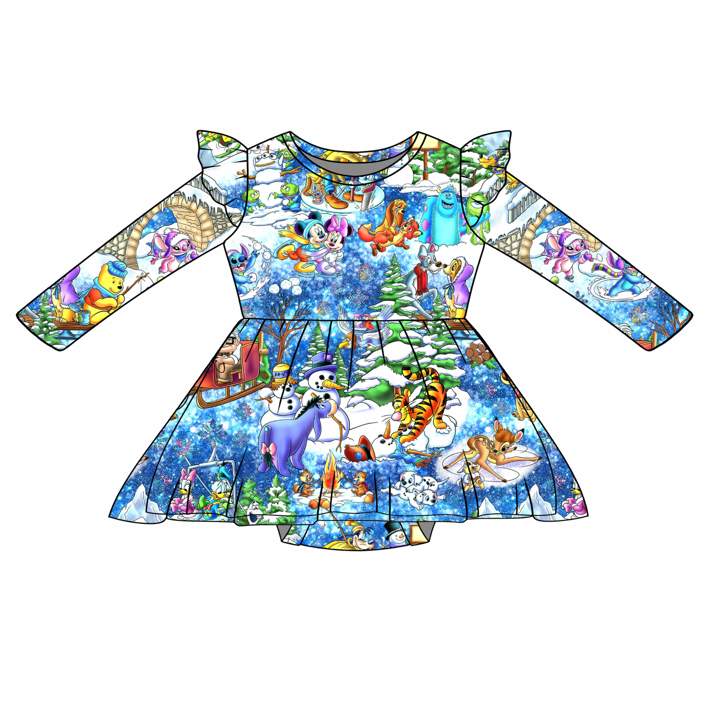 Magic on Ice: LS Bodysuit Twirl (ETA Early Nov.)