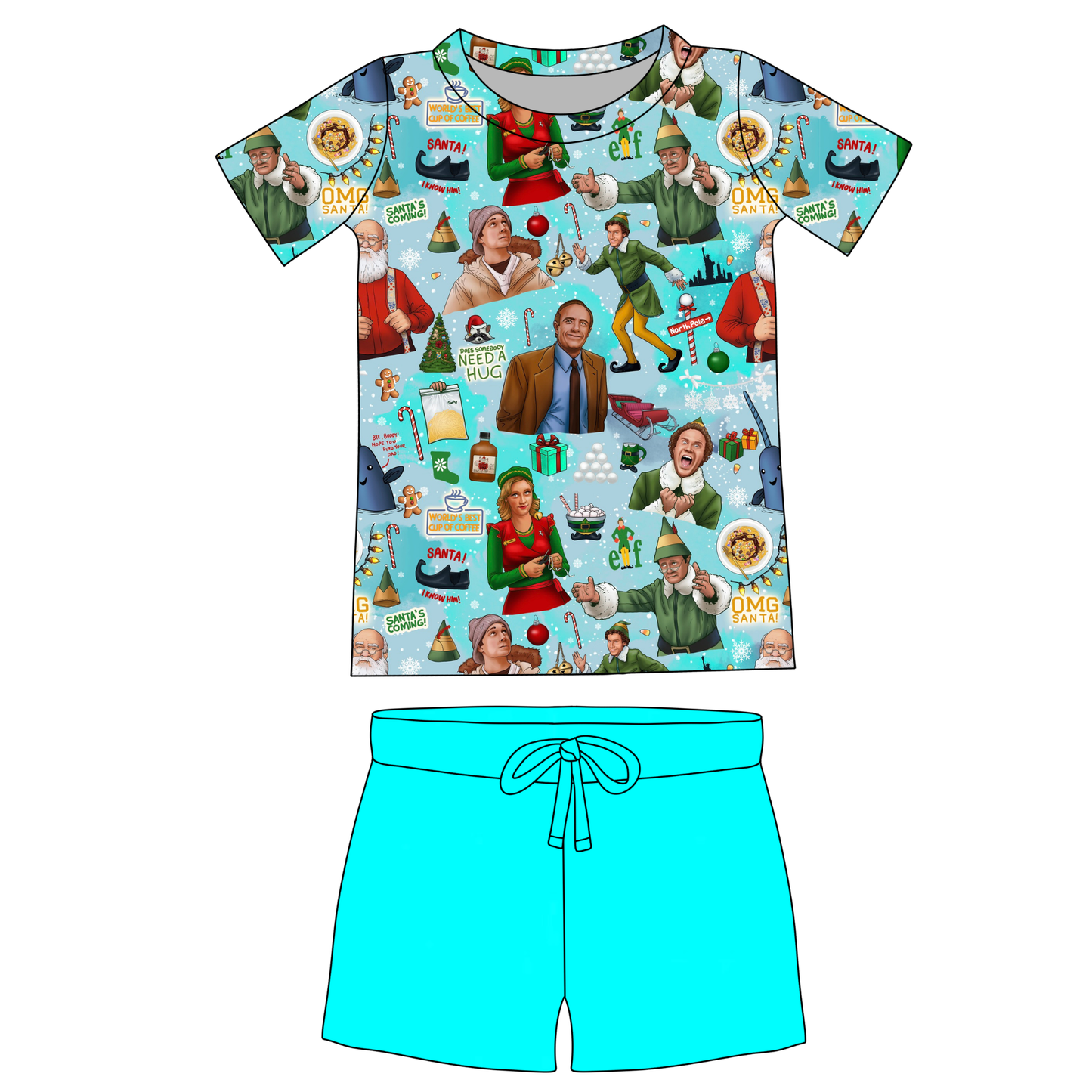 Elf: Boy's Daywear Short Set (Eta Early Nov.)