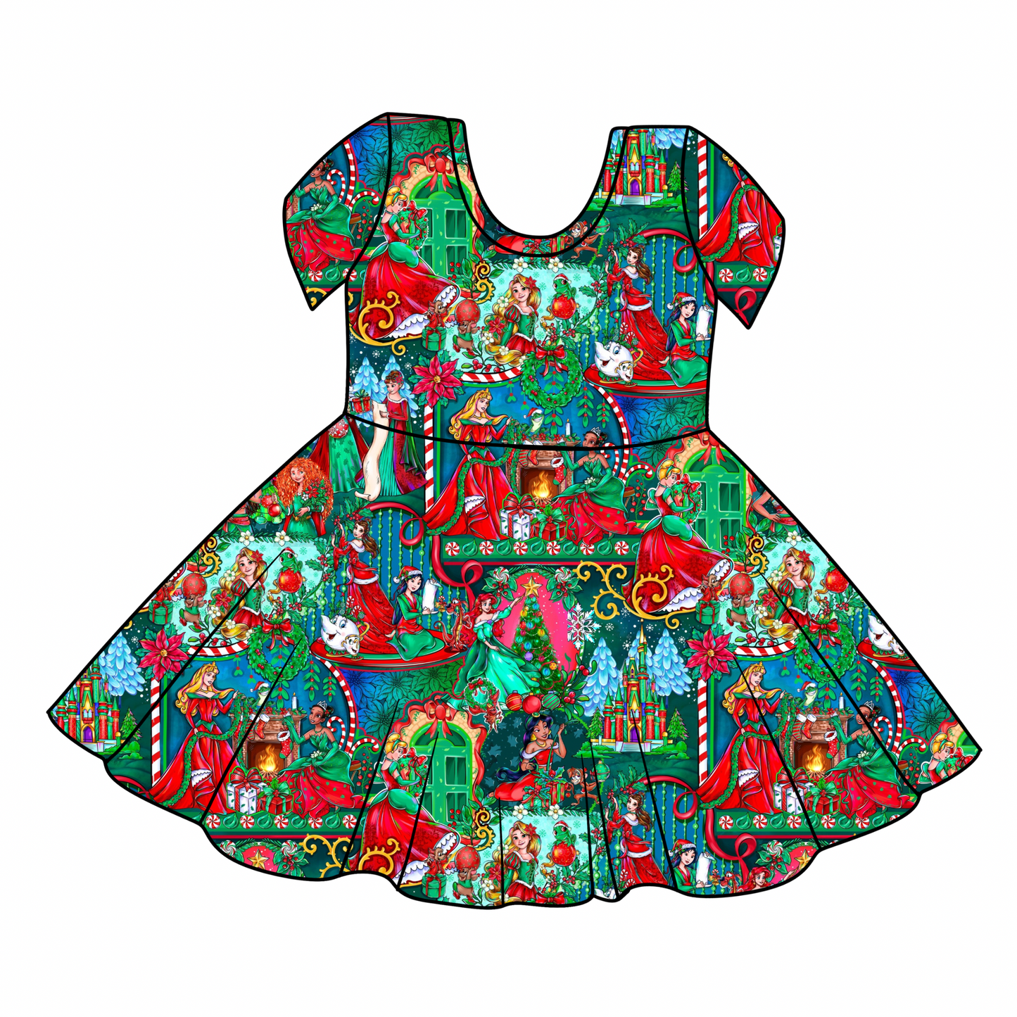 Royal Holiday: SS Twirl and Shorts (ETA Early Nov.)