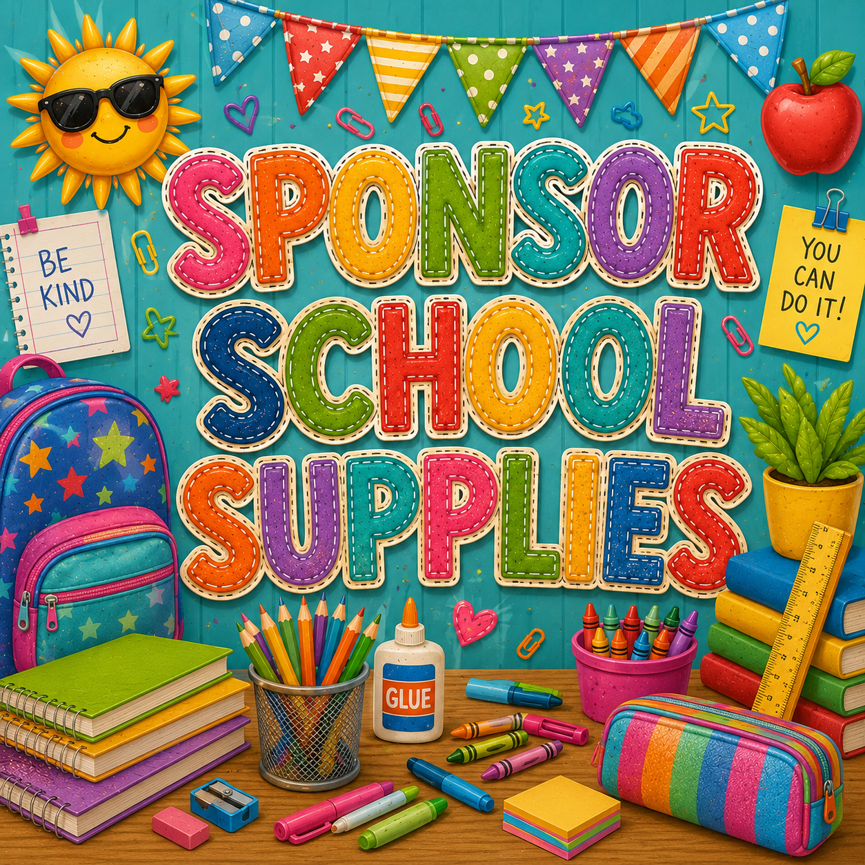 Sponsor Some School Supplies