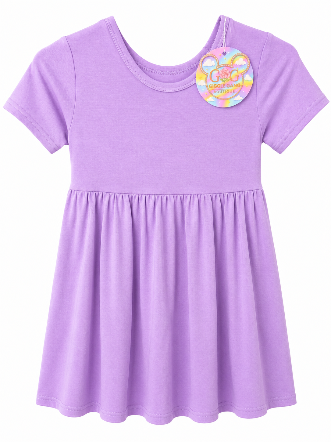 Solid Purple Twirl