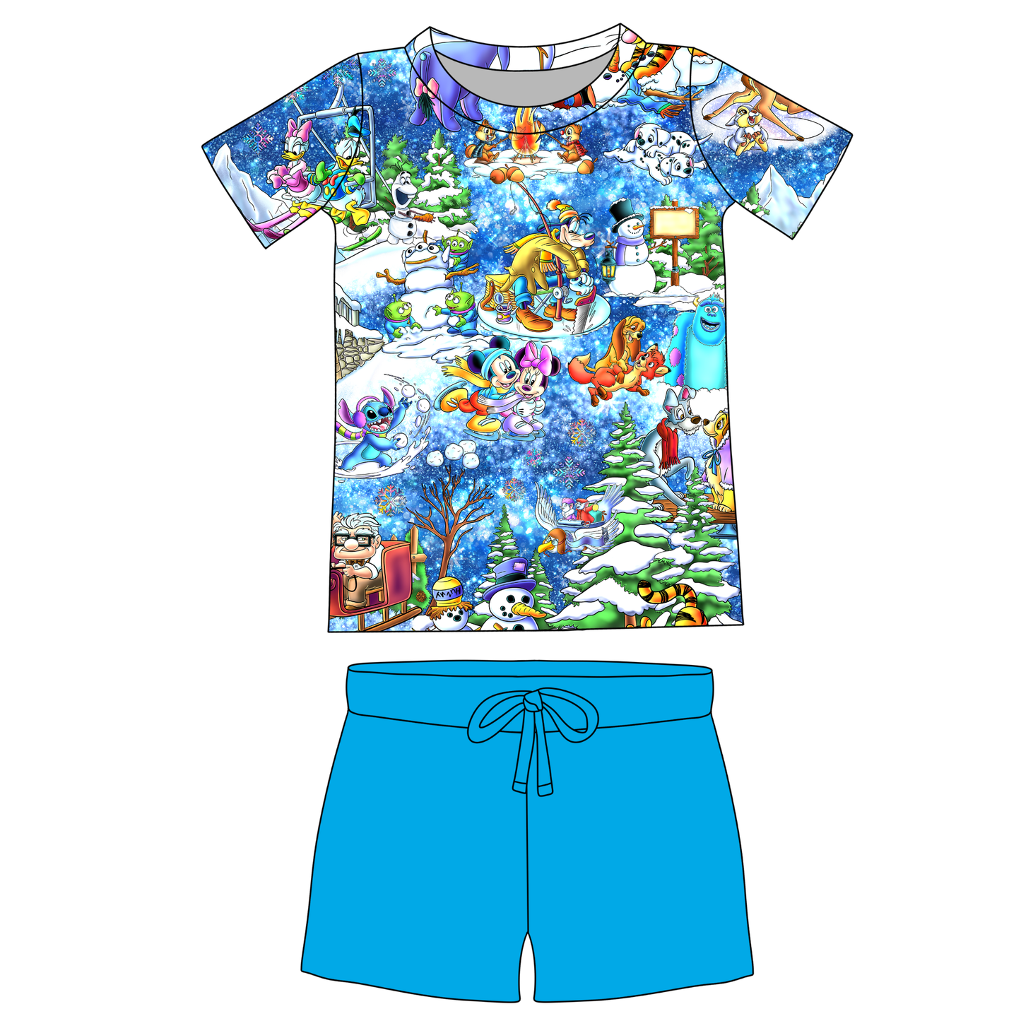 Magic on Ice: Boy's Daywear Short Set (ETA Early Nov.)