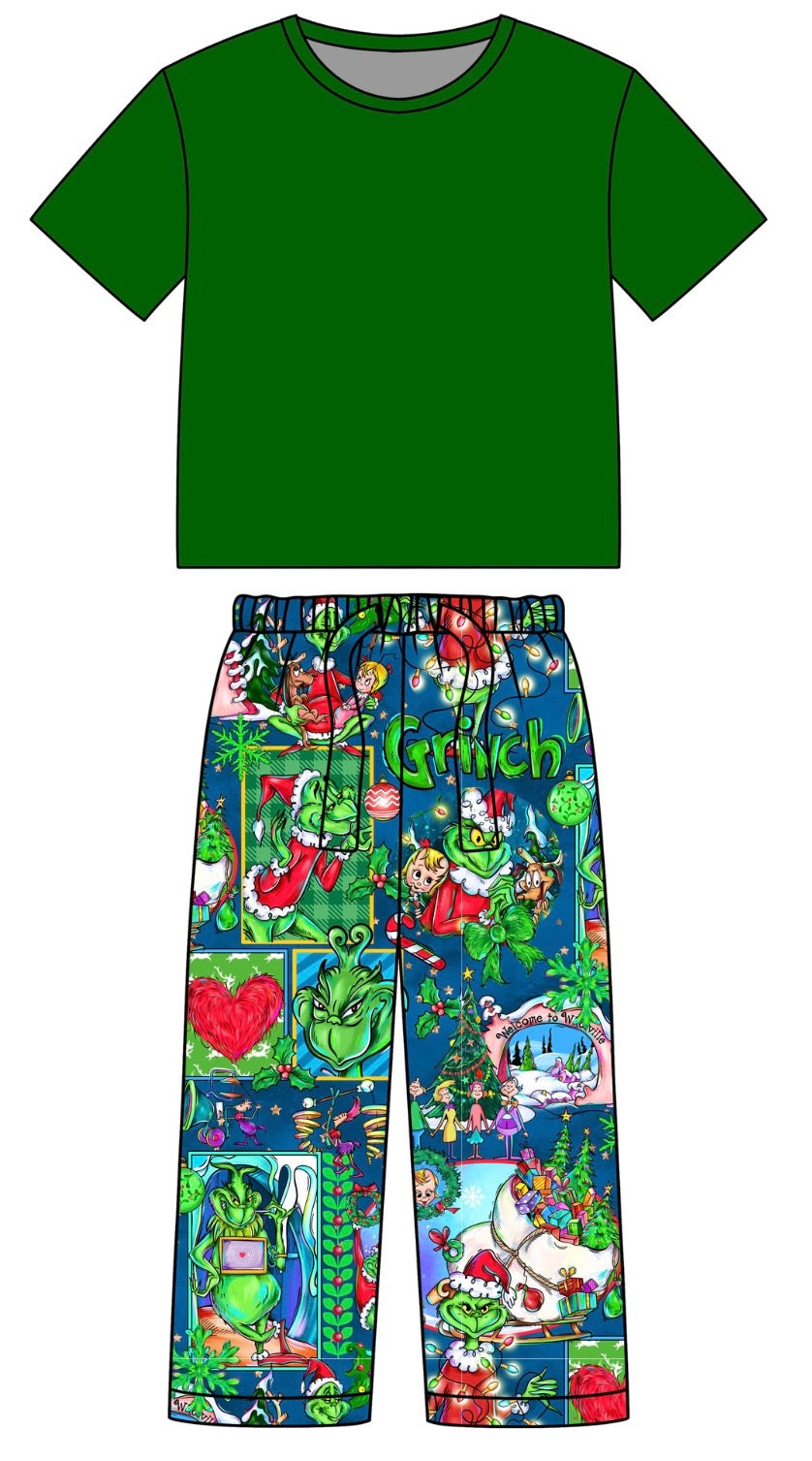 Mean One: Men's SS and Pants Lounge set (ETA Early Nov.)