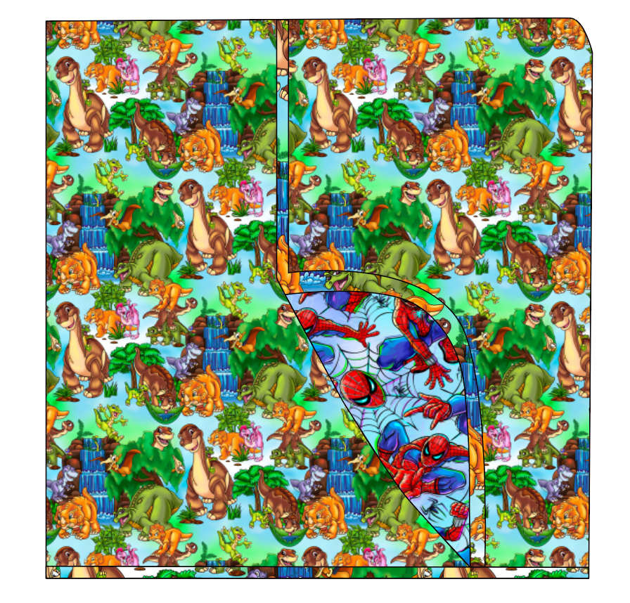 MISPRINT 60x80 Quilted