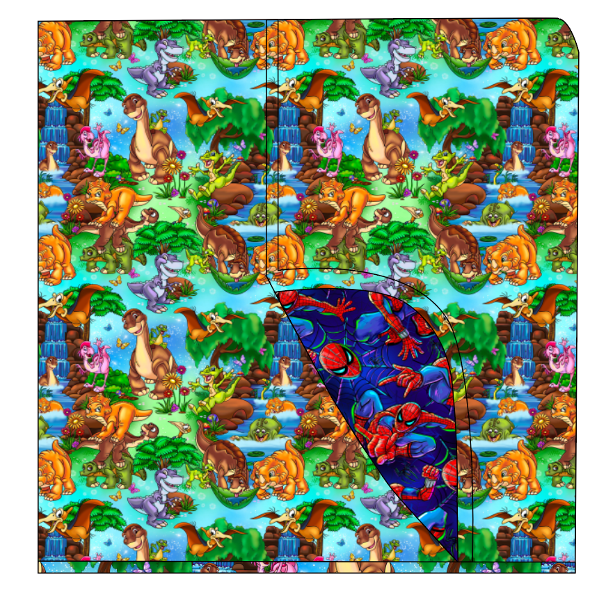 MISPRINT 60x80 Quilted