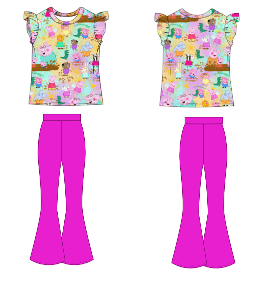 Peppa Pink Pant Set
