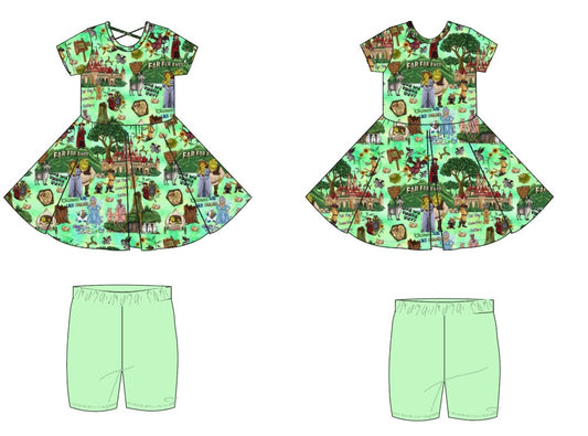 Farquad SS Twirl Dress