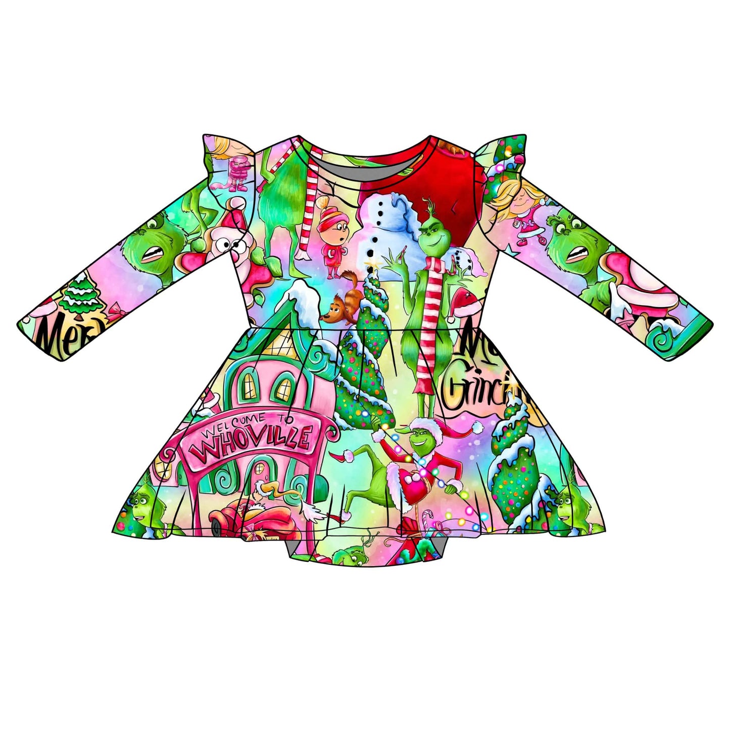 Whoville: LS Bodysuit Twirl (ETA Early Nov.)