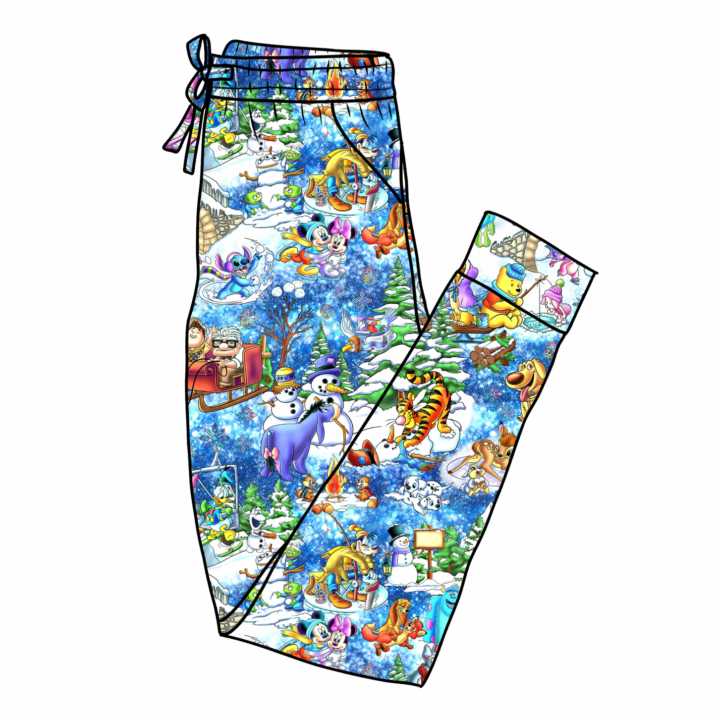 Magic on Ice: Women's Joggers w/t Solid SS Shirt (ETA Early Nov.)