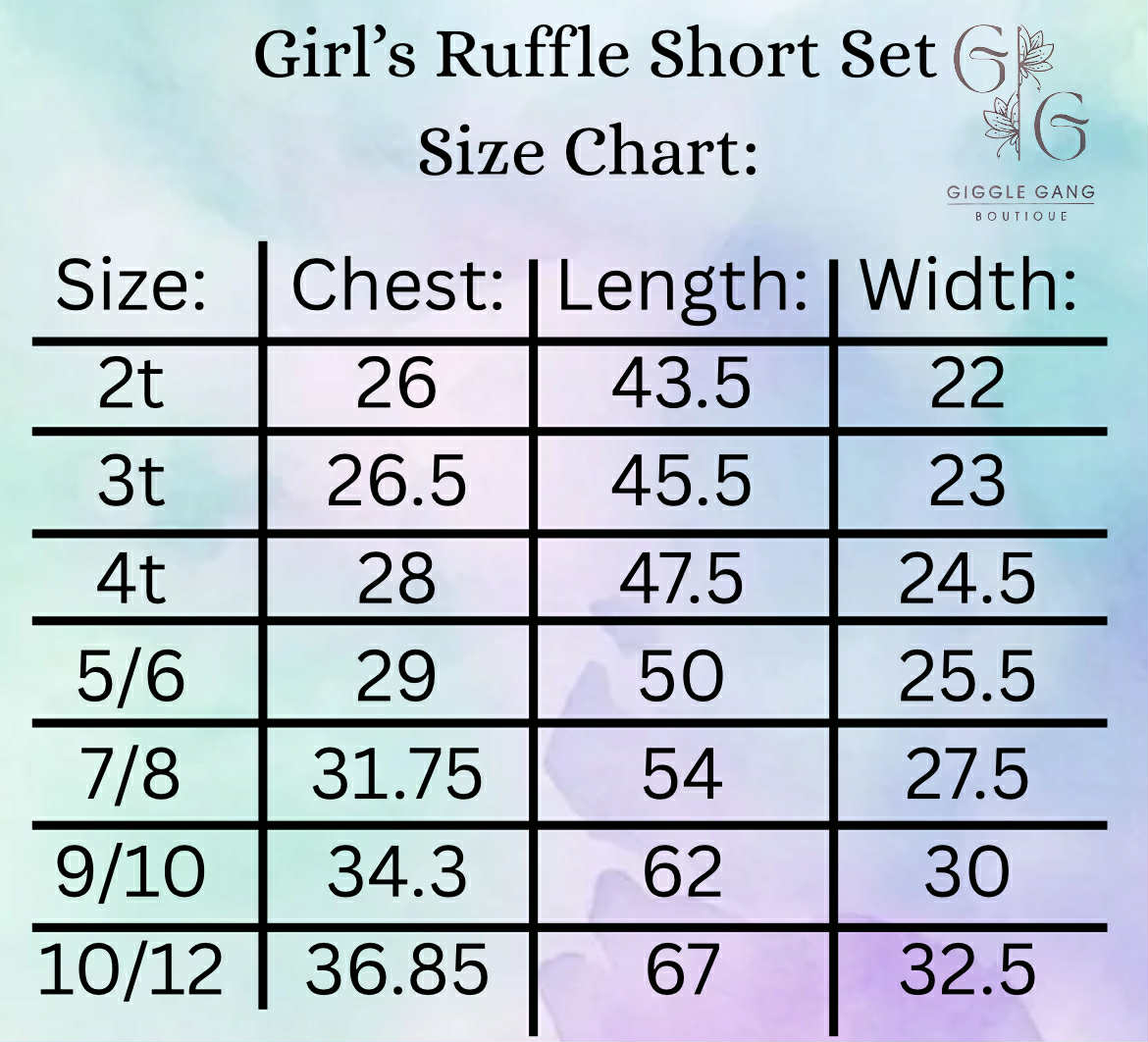 Size Charts