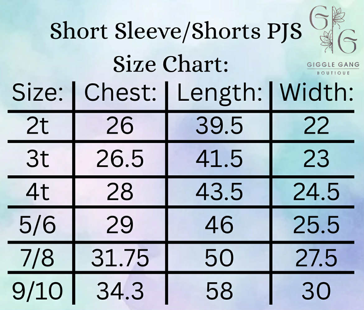 Size Charts