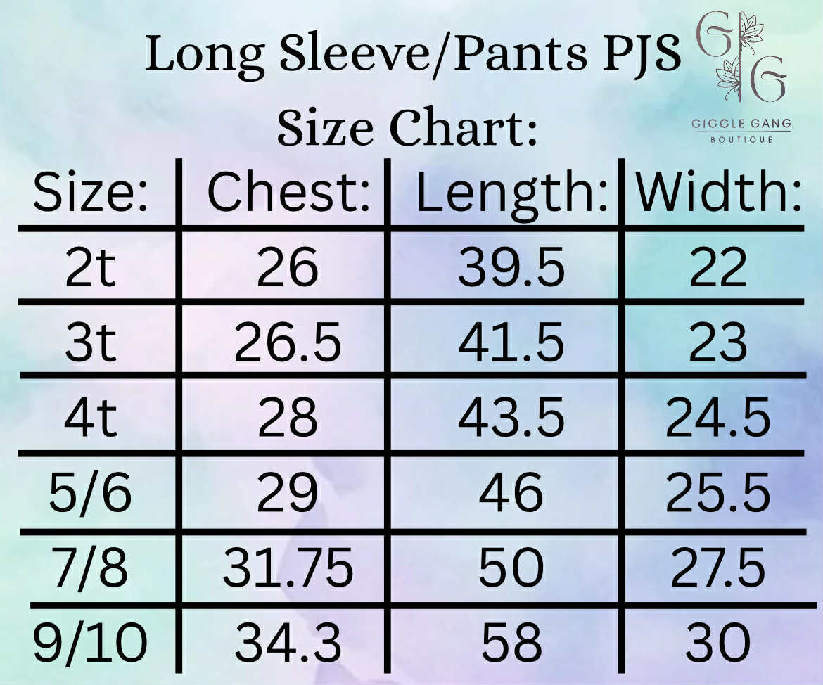 Size Charts