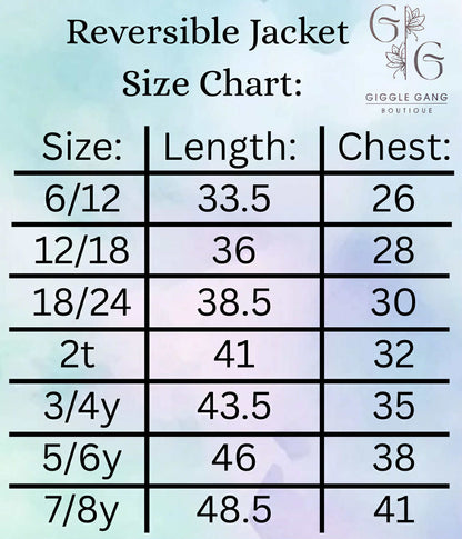 Size Charts