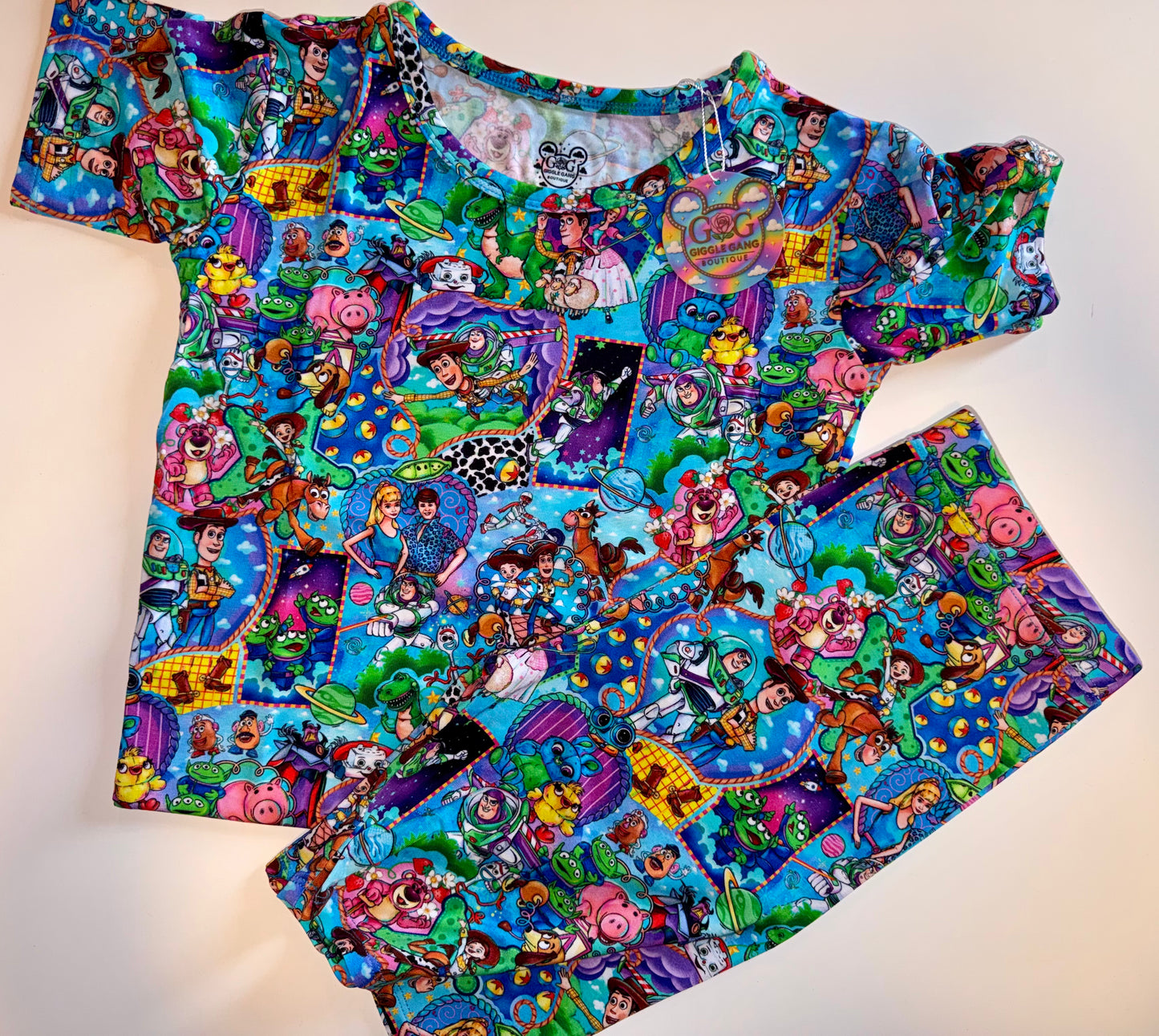 You've Got a Friend in Me: Short Sleeve and Shorts PJs