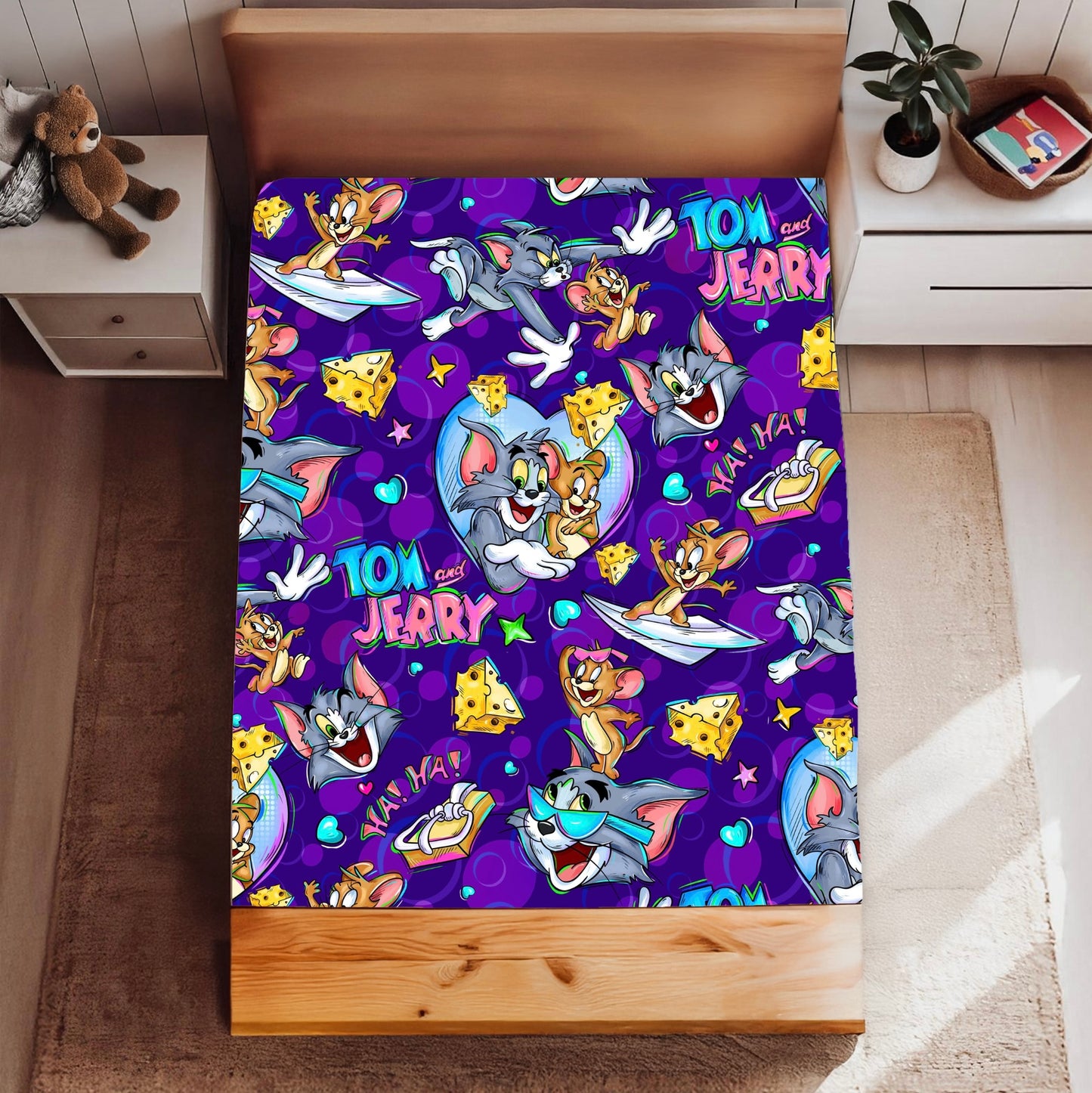 Cat and Mouse: Bedding