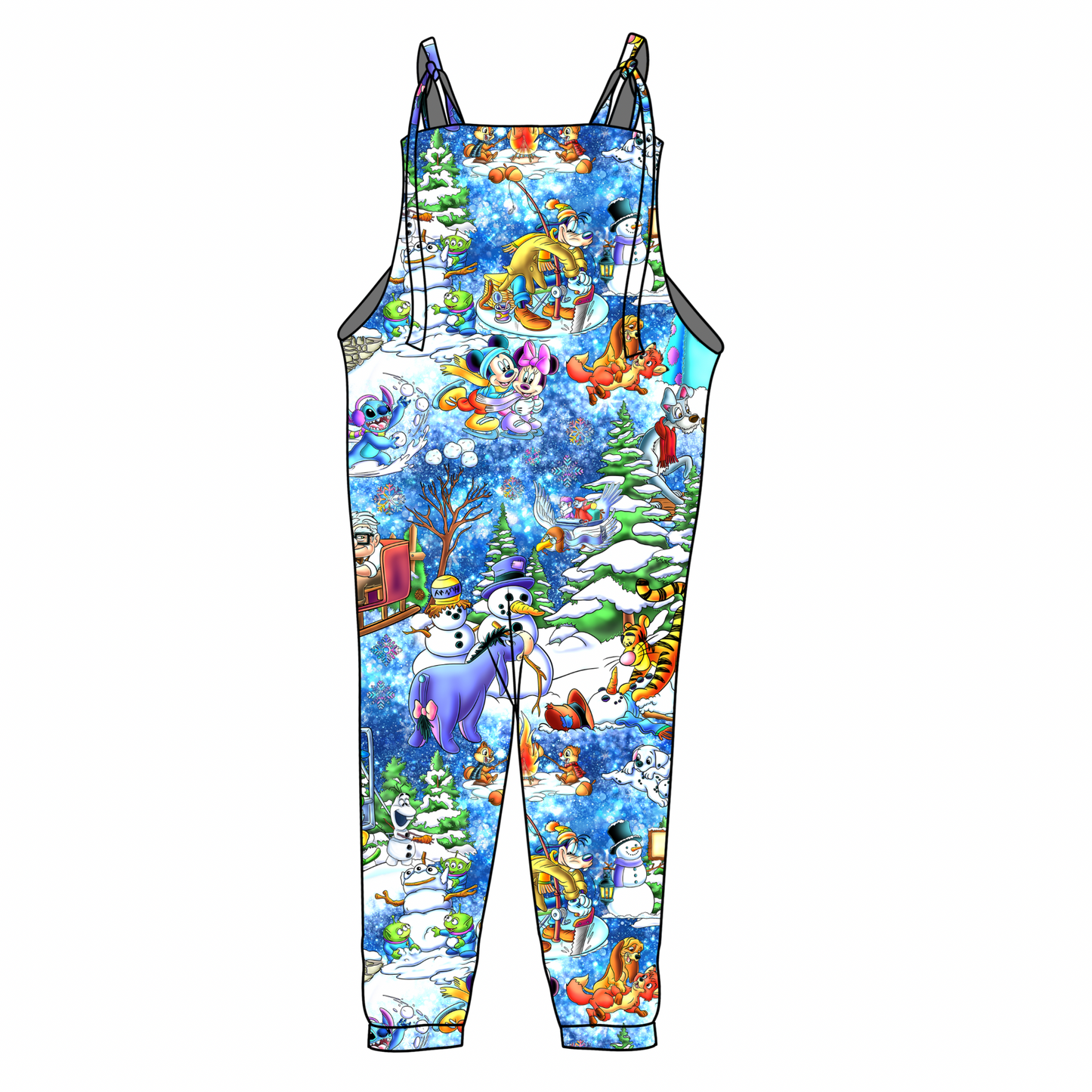 Magic on Ice: Pant Overalls w/t LS Solid  Shirt (ETA Early Nov.)
