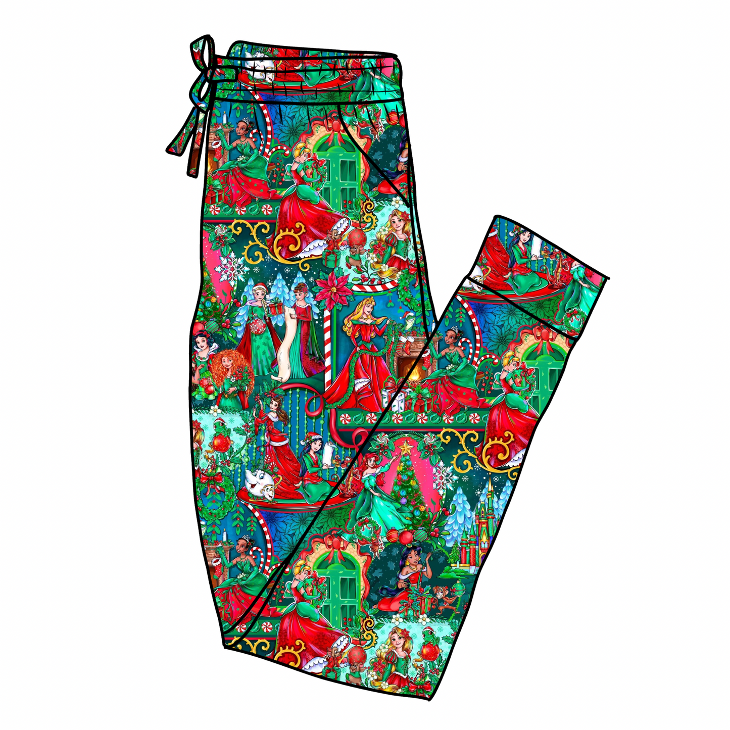 Royal Holiday: Women's Joggers w/t Solid SS Shirt (ETA Early Nov.)