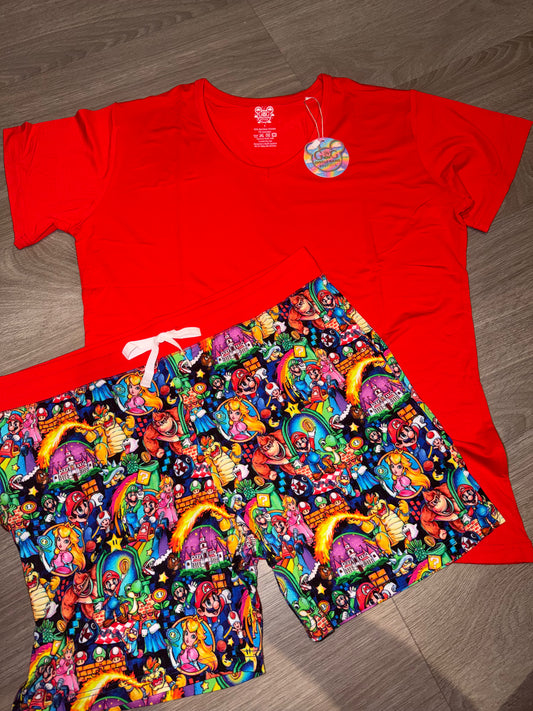 Power-Up: Women's SS and Shorts Set