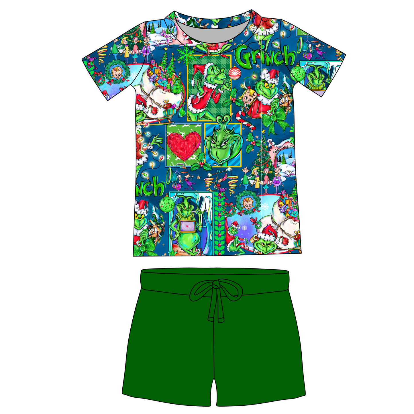 Mean One: Boy's Daywear Short Set (ETA Early Nov.)