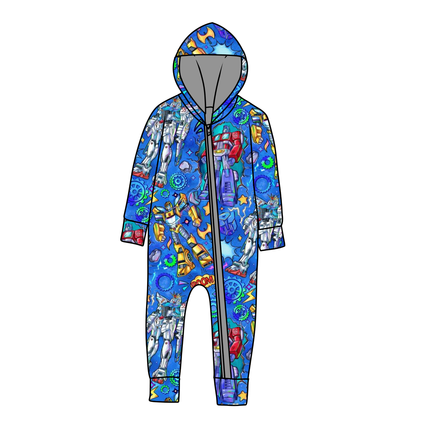 Autobots French Terry Hooded Zippy