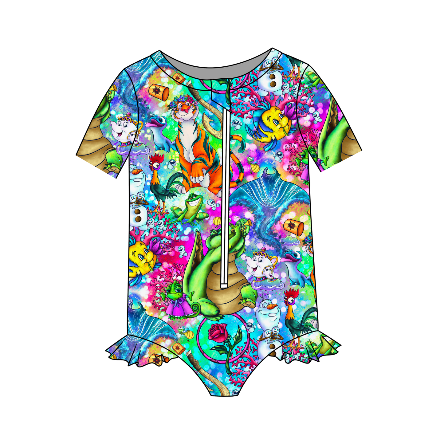 Sidekicks: Girl's One-Piece Swimsuit