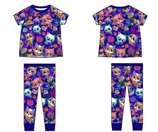 Super Kitties SS Pant Set