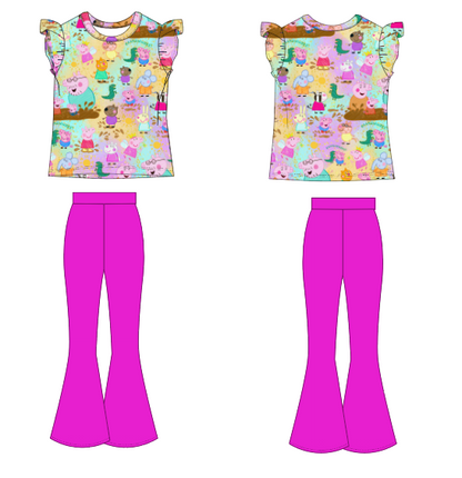 Peppa Pink Pant Set