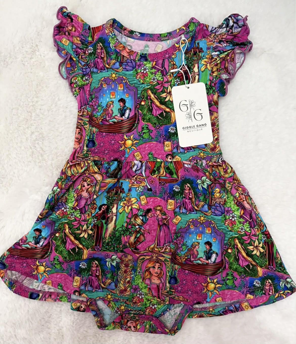 Long Hair Don't Care Bodysuit Twirl