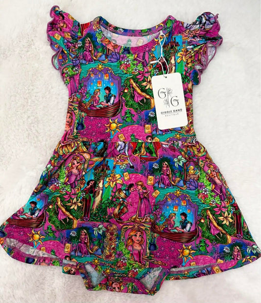 Long Hair Don't Care Bodysuit Twirl