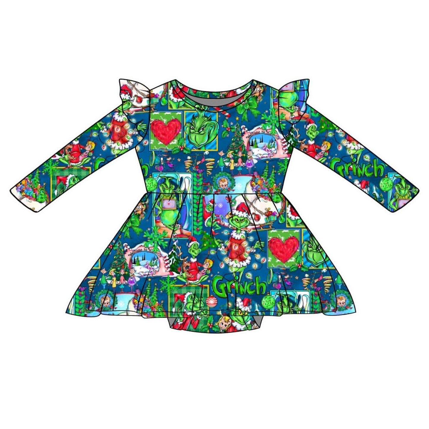 Mean One: LS Bodysuit Twirl (ETA Early Nov.)