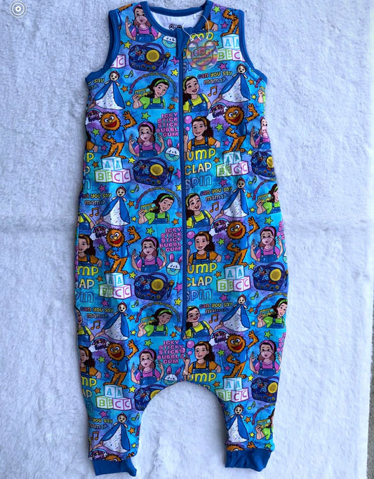 Icky Sticky (Blue) Walker Sleep Sack