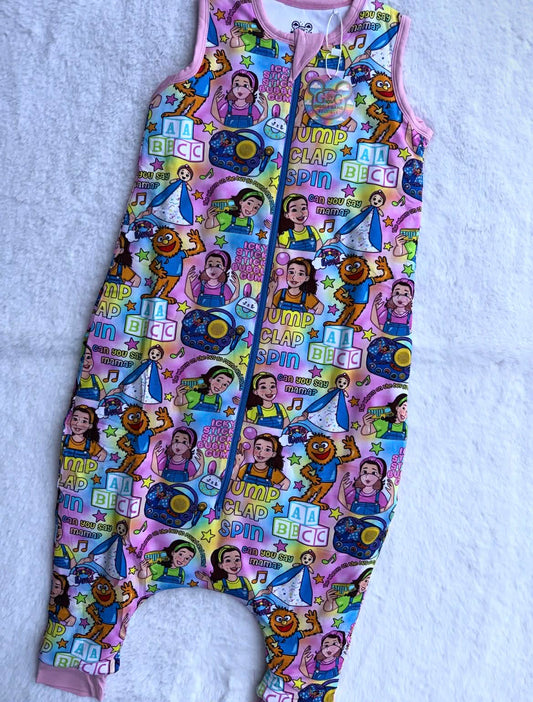 Icky Sticky (Pink) Walker Sleep Sack