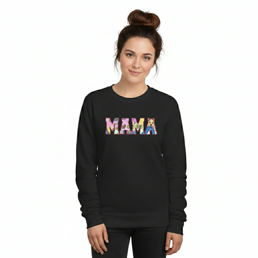 Icky Sticky (Pink) MAMA Crewneck