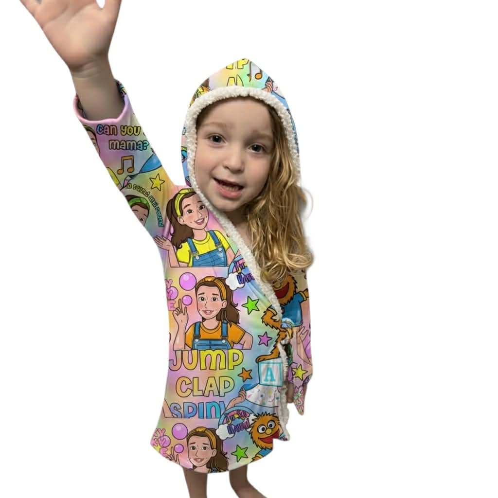 Icky Sticky (Pink) Robe Towels