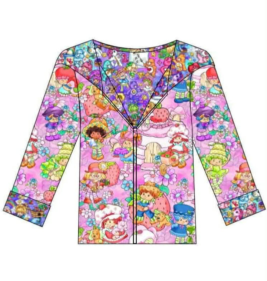 Memory Lane and Berry Cute reversible Jacket