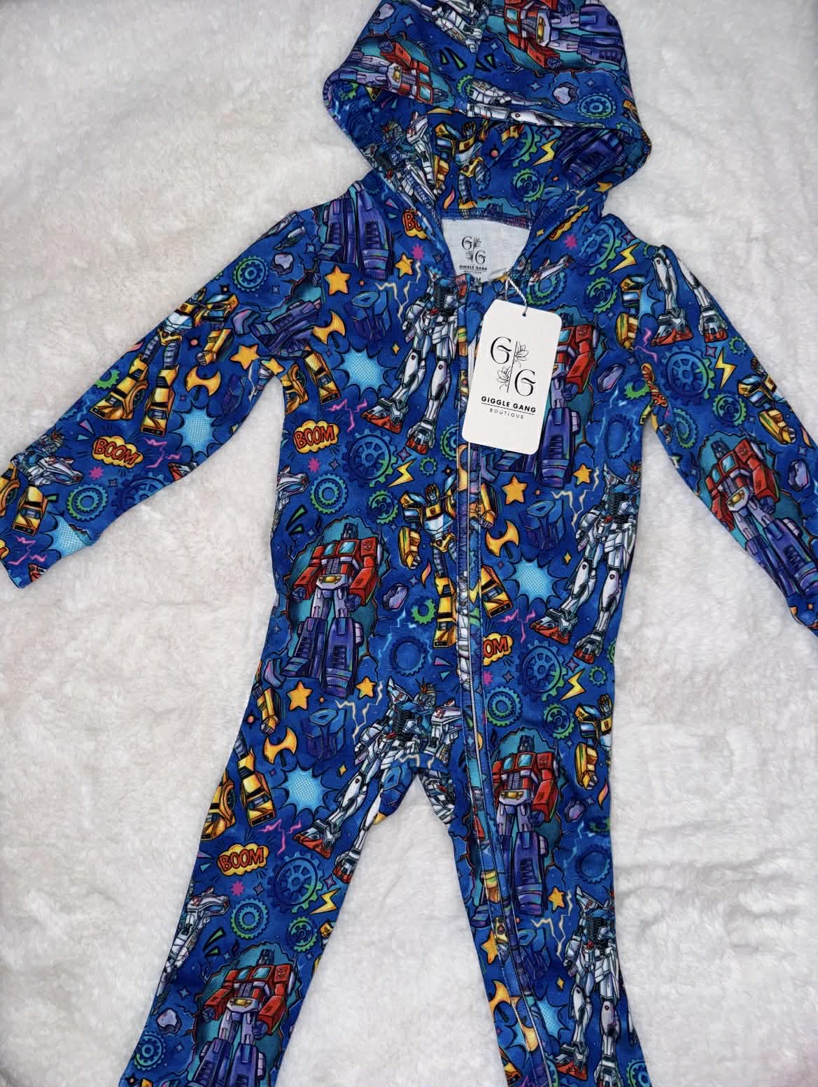 Autobot's French Terry Hooded Zippy